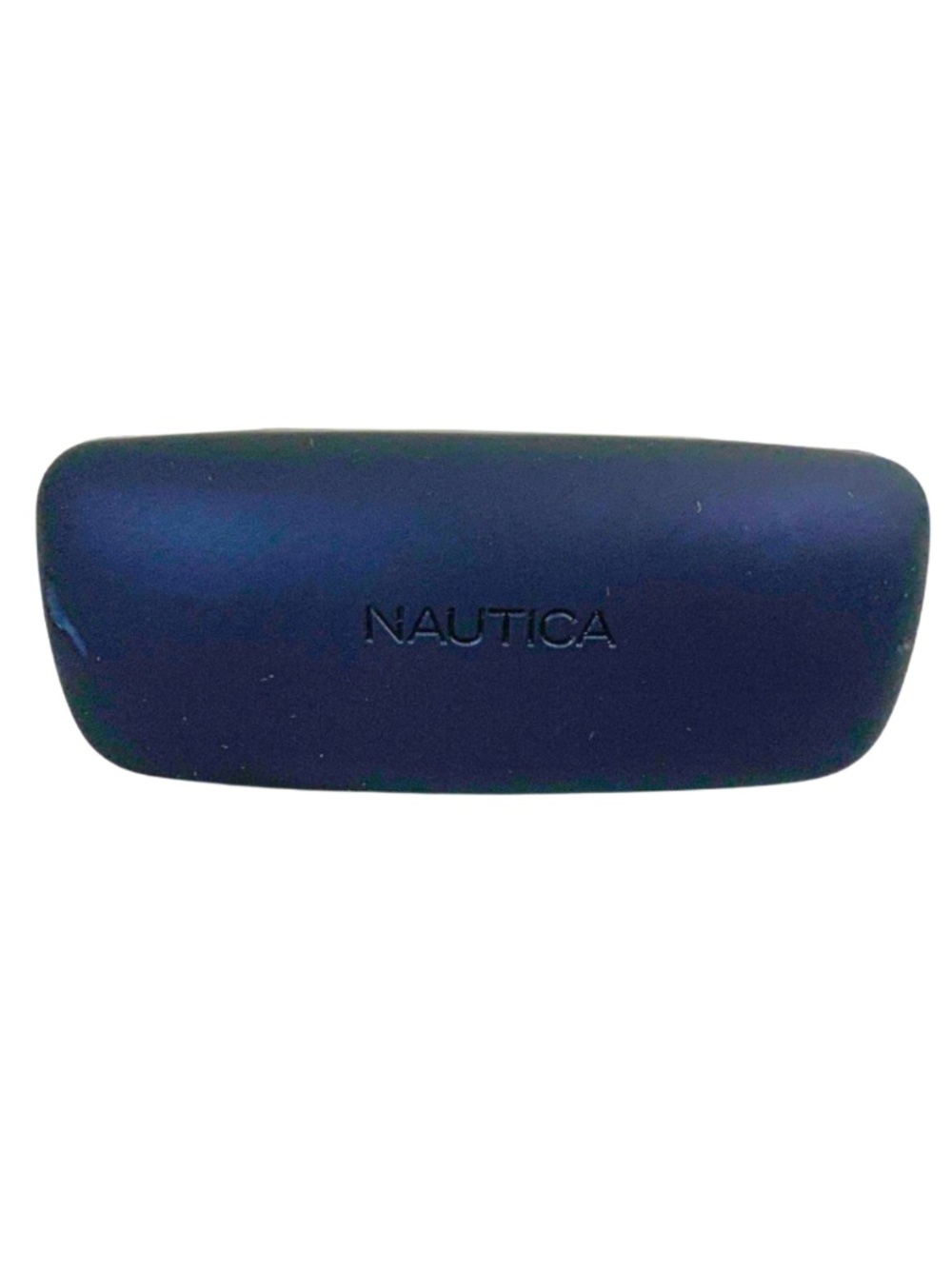 Nautica Midnight Blue Eyeglass Case Only, no glasses Minimalist Preppy Casual